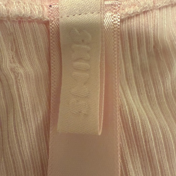 SKIMS pink ribbed tank top - Picture 2 of 3